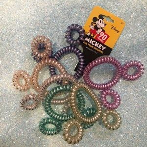 Mickey hair ties NWT